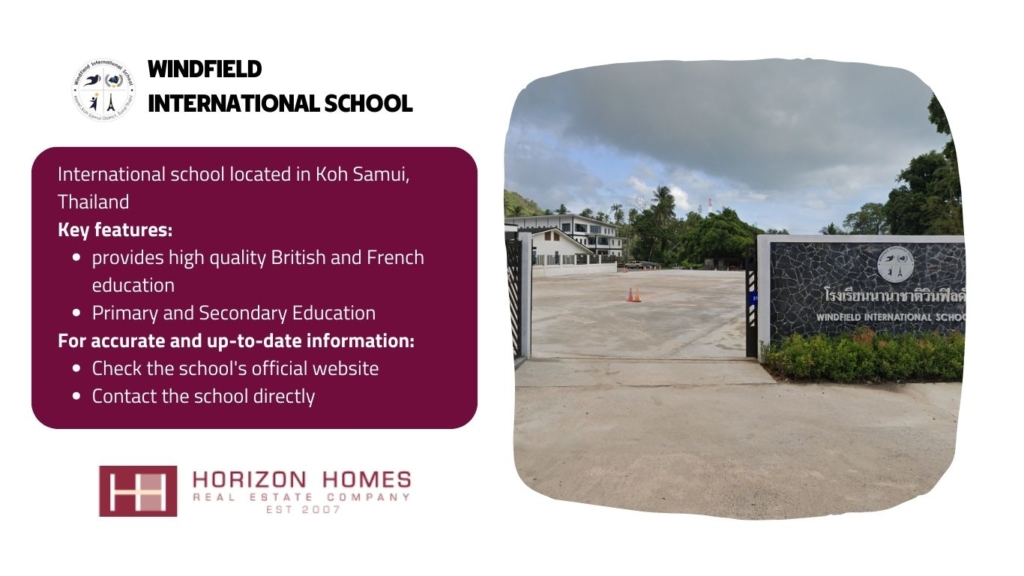 Windfield International school