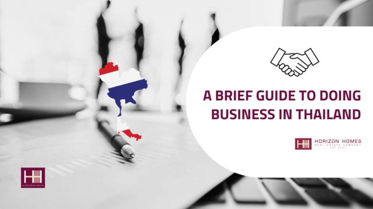 A Brief Guide to Doing Business in Thailand - Horizon Homes Samui Real Estate