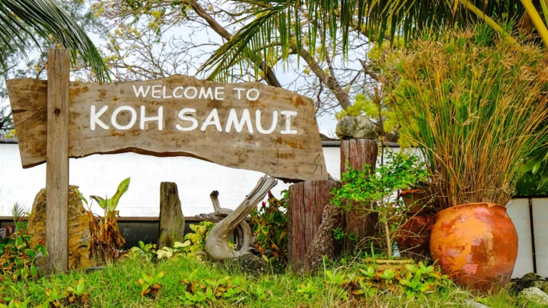 koh samui sign