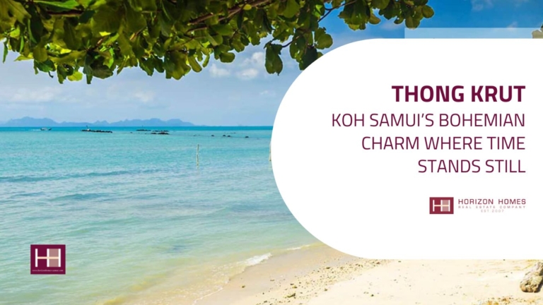 Thong krut beach banner