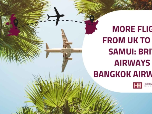 More Flights from UK to Koh Samui- British Airways and Bangkok Airways